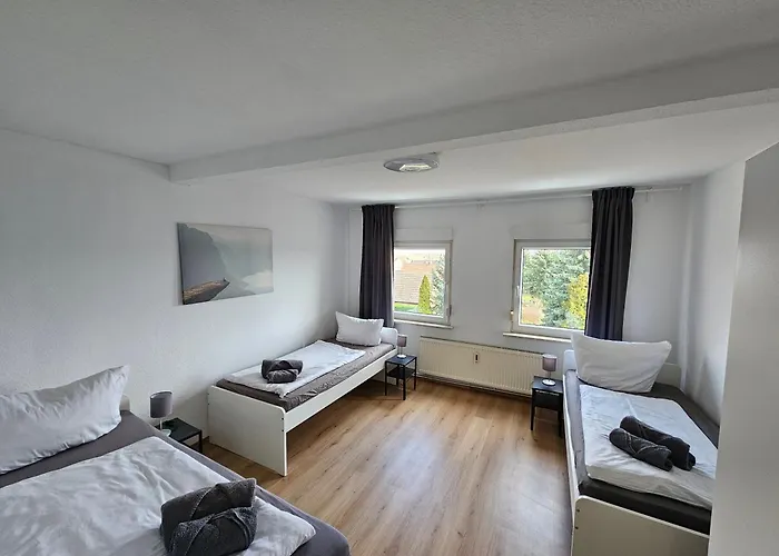 Daire High Moon House In Nienburg With Wifi *